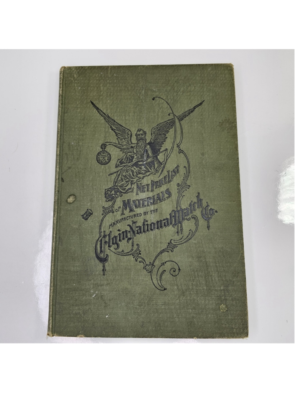 1915 ORIGINAL Elgin National Watch Co Pocket Watch Materials Catalog Parts